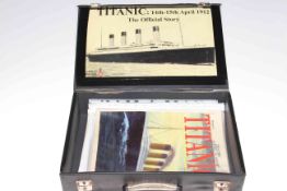 Case of Titanic memorabilia