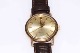Omega Seamaster 14 carat gold bezel automatic wristwatch, cal.