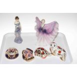 Two Royal Doulton figures 'Harmony' and 'Isadora',