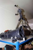 Celestron Astromaster 130 telescope and tripod