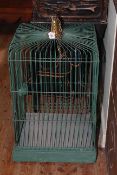Large metal parrot cage