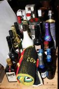 Collection of bottle of spirits, sherry,
