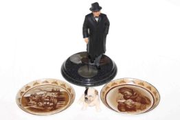 Limited Edition Royal Mint Churchill figure,