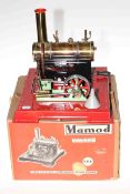 Mamod twin cylinder superheated steam engine