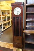 1920's/1930's mahogany triple weight longcase clock