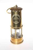 Brass miners lamp