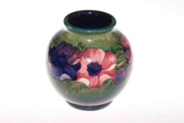 Moorcroft anemone vase,