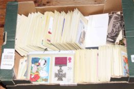 Box of Royal Mail stamp card series