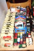 Collection of mostly boxed model vehicles