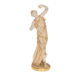 A ROYAL WORCESTER FIGURE, "DANCING", modelled by James Hadley,