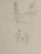 EILEEN ALICE SOPER (1905-1990), THREE SKETCHES OF CHILDREN, from the archives of the artist,