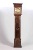 AN OAK EIGHT-DAY LONGCASE CLOCK, JAMES HENDRIE, WIGTON, CIRCA 1720-30,