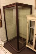 Large Victorian island display case,