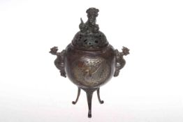 Chinese bronze censer