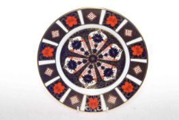 Set of four Royal Crown Derby Imari pattern plates,