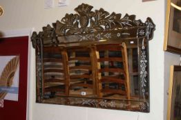 Venetian style rectangular wall mirror