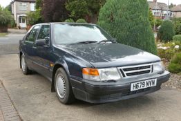 1991 SAAB 9000 I 5 DOOR HATCHBACK, 1985CC, Registration: H679 NVN, Chassis No: YS3CC55D9M1016722,