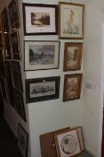 Will Outhwaite, pair framed watercolours,