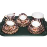 Royal Crown Derby Imari twenty piece tea set