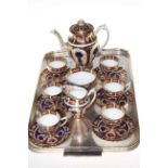 Royal Crown Derby Imari fifteen piece coffee set