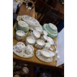 Minton Haddon Hall extensive service (over sixty pieces)