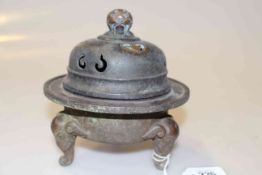 Chinese bronze censer,