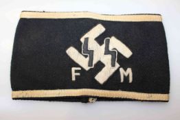 Rare WWII SS Sponsors armband