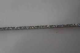 Diamond tennis bracelet, approximately 5.