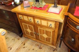 Barker & Stonehouse Flagstone side cabinet having two drawers above two cupboard doors, 100.