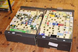 Two boxes of Lledo Days Gone and other model vehicles