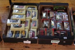 Two boxes of Matchbox models of Yesteryear