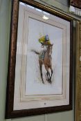 Alexander Jawdokimov, Kauto Star, signed and titled, watercolour,