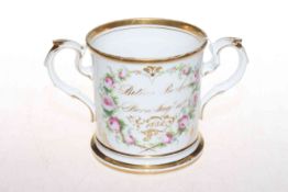 Early Victorian loving cup