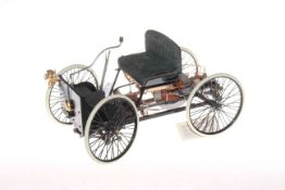 Franklin Mint model of a 1896 Ford Quadricycle