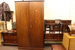 Stag Minstrel five piece bedroom suite comprising wardrobe, dressing table,