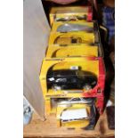 Collection of eleven Jada Toys model cars