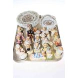 Twenty-three Royal Doulton Brambly Hedge figures, four plates,