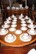 Comprehensive Wedgwood Chippendale tea,