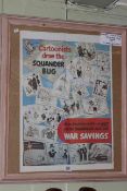 'Squander Bug' poster