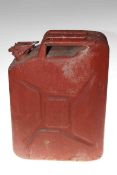 War Department jerry can,