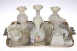 Collection of modern Belleek (7)