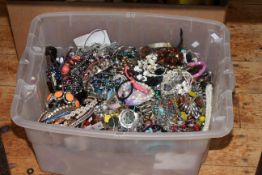 Large collection of costume jewellery