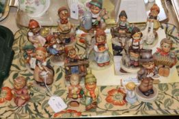 Collection of Hummel figures