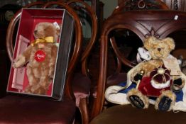 Boxed Steiff Musical Teddy,