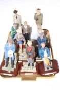 Collection of ten Danbury Mint 'Last of the Summer Wine' figures