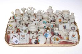 Collection of crested china