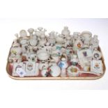 Collection of crested china