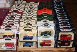 Large collection of predominantly Days Gone model vans