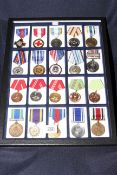 Collection of twenty International Police Medals,