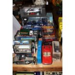 Collection of model vehicles